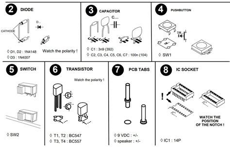 velleman WSAH134 Steam Engine Sound Generator Instruction Manual