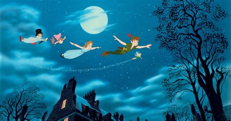 Peter Pan Wendy Flying