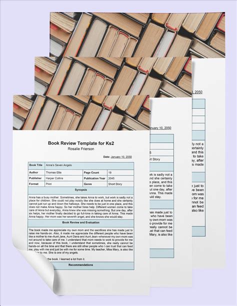 Book Review Templates in Word - FREE Download | Template.net