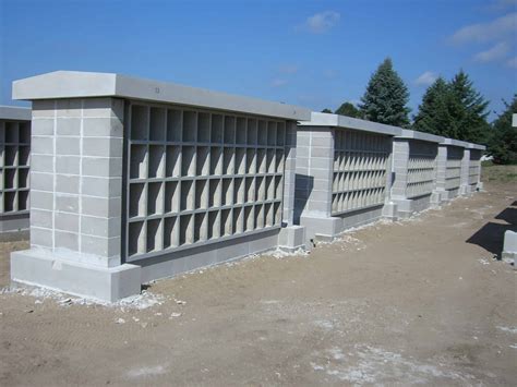 Precast Concrete Columbarium Niches | Cemetery | Wieser Concrete