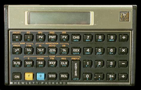 HP Virtual Museum: Hewlett-Packard-12C programmable financial ...