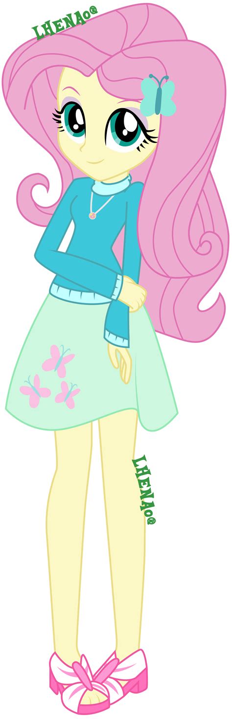 Equestria Girls: Fluttershy New Outfit by Lhenao on DeviantArt