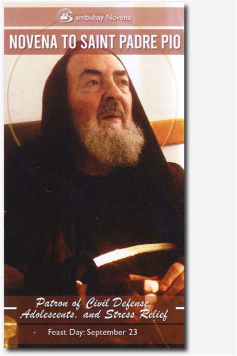 Novena to Saint Padre Pio | ST PAULS