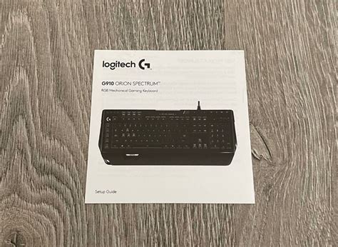 Logitech G910 Orion Spectrum Review