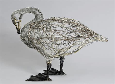 Simply Creative: Wire Bird Sculptures by Celia Smith