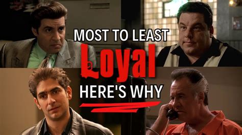 Four Sopranos Characters Ranked By Loyalty to Tony Soprano - and WHY ...