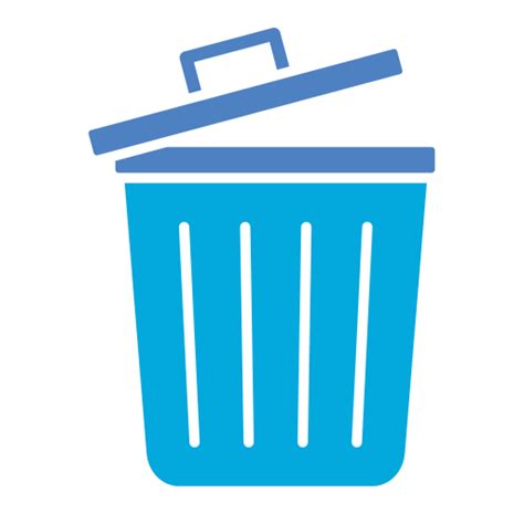 Dustbin Generic Blue icon