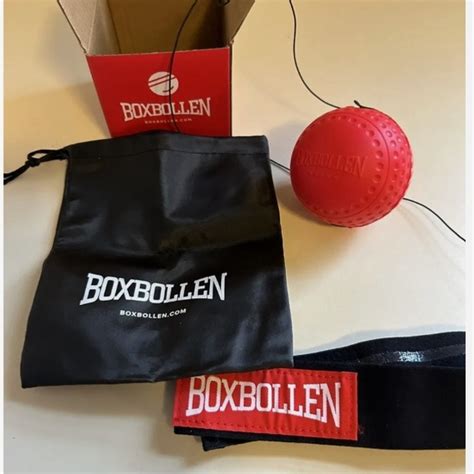 Other | Boxbollen Boxball Reflex Punching Ball Fitness Game W Headband Qr Code App | Poshmark