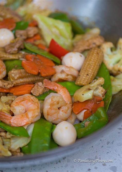 Shrimp Chop Suey Recipe Panlasang Pinoy | Bryont Blog