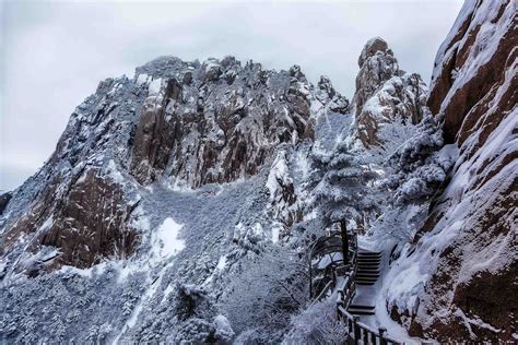 Huangshan Mountain in the Winter