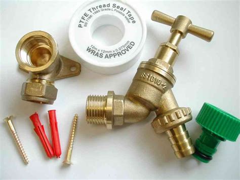 Outside Tap Kit With Wall Plate Elbow & Accessories | Stevenson Plumbing & Electrical Supplies