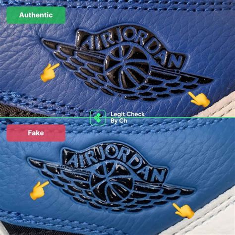 This fake vs real Air Jordan 1 Travis Scott Fragment comparison image ...