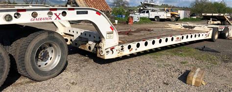 2007 Cozad RGN (16)-Wheel Equipment Trailer Lowboy Trailer For Sale ...