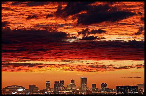 Phoenix, AZ | Phoenix skyline, Arizona sunset, Downtown phoenix