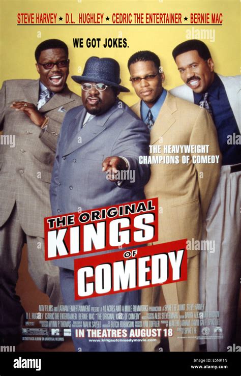 THE ORIGINAL KINGS OF COMEDY, Bernie Mac, Cedric the Entertainer, D.L ...