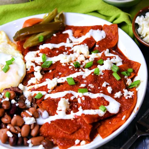 Authentic Mexican Recipe Chilaquiles Rojos | Bryont Blog