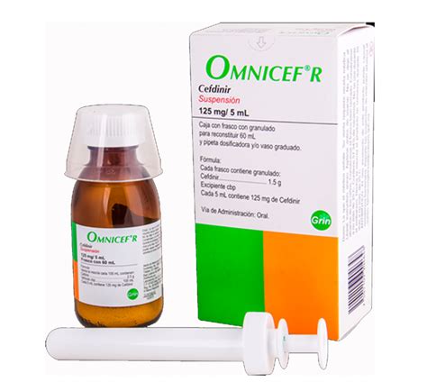 Omnicef R Cefdinir 250 mg Suspension 60 ml - Starting with O - medsmex