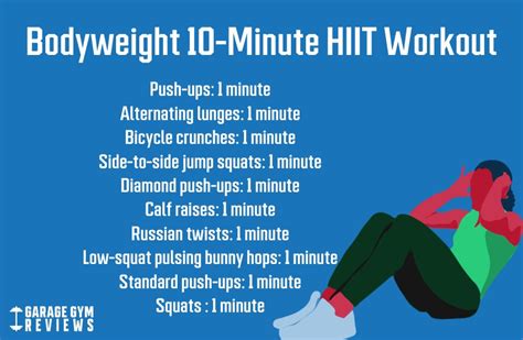 Try These Sweat-Inducing HIIT Cardio Workouts at Home | Garage Gym Reviews