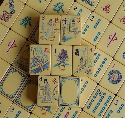 122 best images about Mahjong tiles on Pinterest