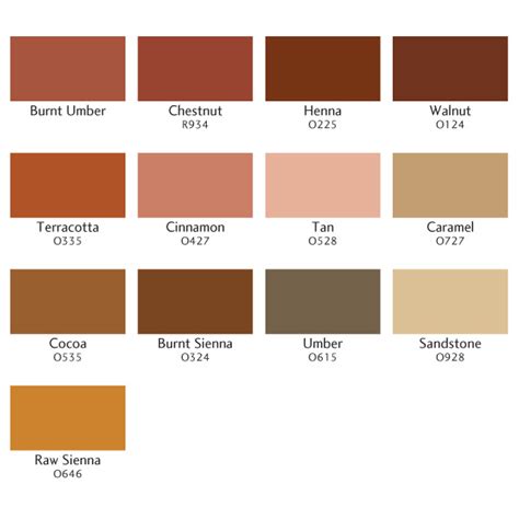 burnt umber color palette - Lightly Memoir Photo Gallery