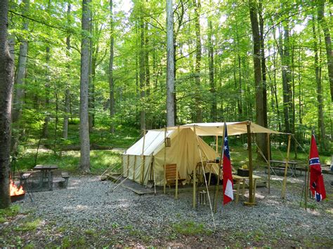 Elkmont Campground in Gatlinburg Tennessee TN Great Smoky Mountains ...