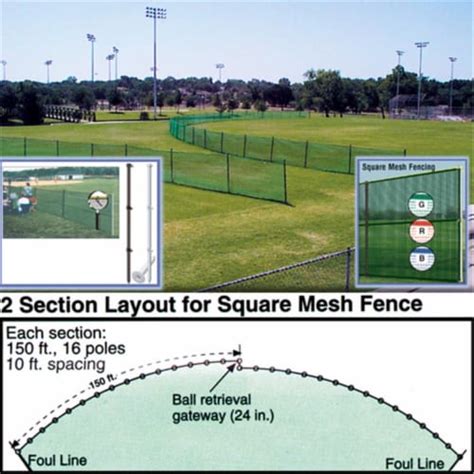 SSN Outfield Fencing 150 ft. Roll, Dark Green, 1 - Fred Meyer