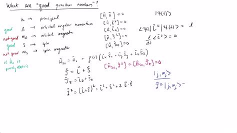 Hydrogen 14: Good quantum numbers - YouTube