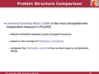 Protein Structure Alignment and Comparison | PPT