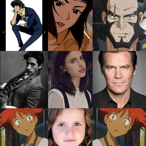 My Live Action Bebop Dream Cast. : r/cowboybebop