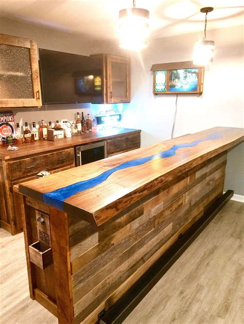 Bar Foot Railing, Foot Rest Bar - Etsy | Home bar designs, Diy home bar, Basement bar designs