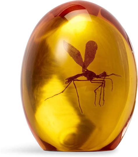 Buy Jurassic Park Mosquito In Amber Resin Prop Replica | Official ...