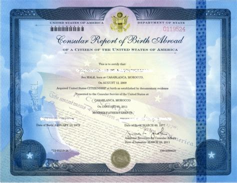 Obtain a Consular Report of Birth Abroad for Children - CitizenPath