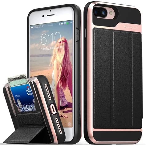 iphone 8 plus wallet case, iphone 7 plus wallet case, vena [vcommute ...