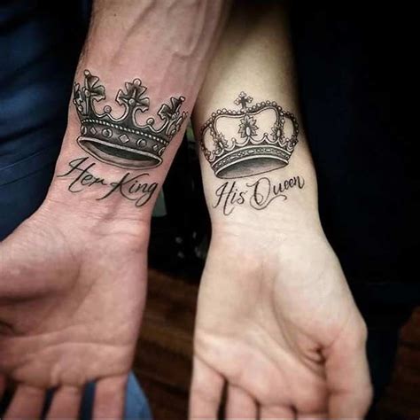 81 Cute Couple Tattoos That Will Warm Your Heart | Cute couple tattoos ...