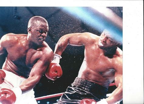 MIKE TYSON vs BUSTER DOUGLAS 8X10 PHOTO BOXING PICTURE