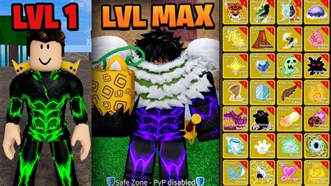 Level 1 - 2450 Buying and Awakening all PERMANENT FRUITS in Blox Fruits ...