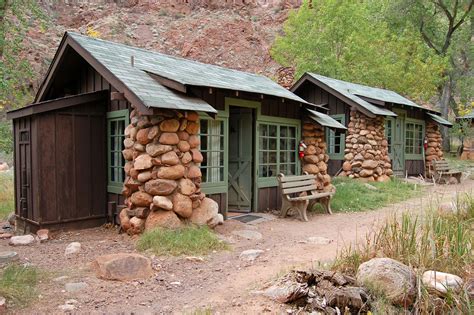 Grand Canyon: Phantom Ranch Cabins 0105 | Phantom Ranch, at … | Flickr