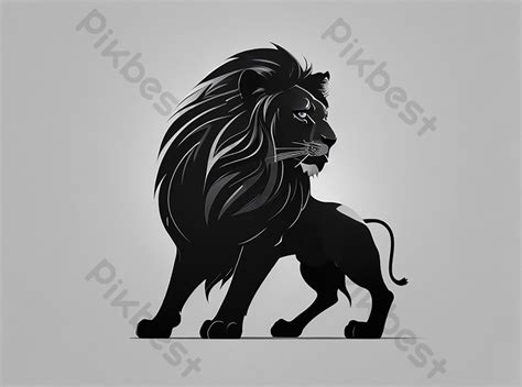 Free Vector Drawing Lion Outline Illustration Backgrounds | JPG Free Download - Pikbest