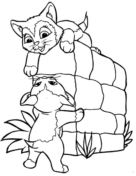 Free Printable Cat Coloring Pages For Kids