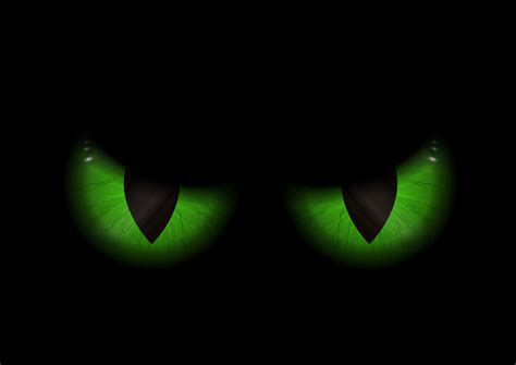 Green evil eyes background 267406 Vector Art at Vecteezy