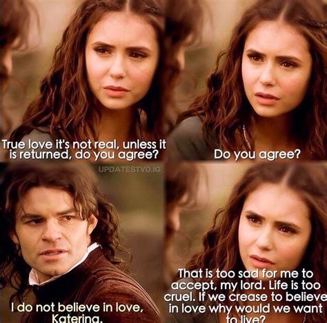 Elijah & Katherine | Vampire diaries, Vampire, Vampire diaries quotes