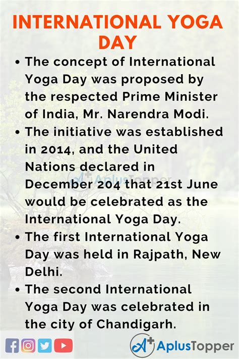 Essay on International Yoga Day | International Yoga Day Essay for Students and Children in ...