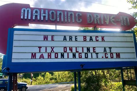 Mondays at the Movies: Theater Spotlight - Mahoning Drive-In Theater