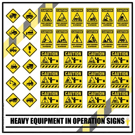 Construction Safety Signs And Symbols