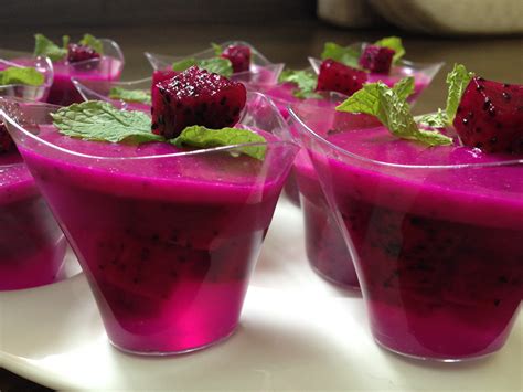 Dragon Fruit Pudding | Saute Fry N Bake