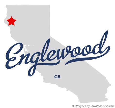 Map of Englewood, CA, California