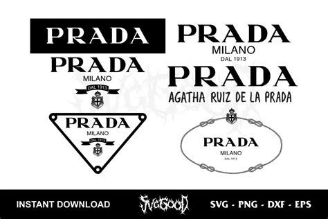 Prada Logo SVG Bundle - SVGGOOD