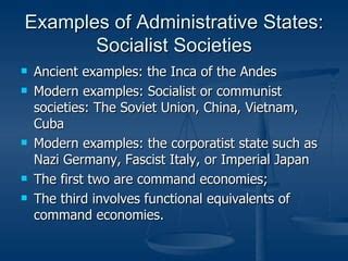 Administrative States | PPT