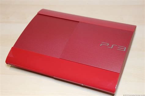 A closer look at the Limited Edition Garnet Red Super Slim PlayStation ...