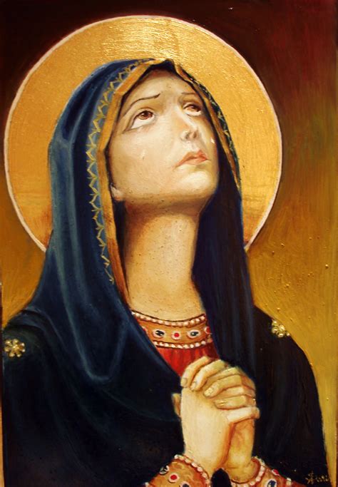 Saint Mary - Orthodox Icon | sorinapostolescu | Foundmyself